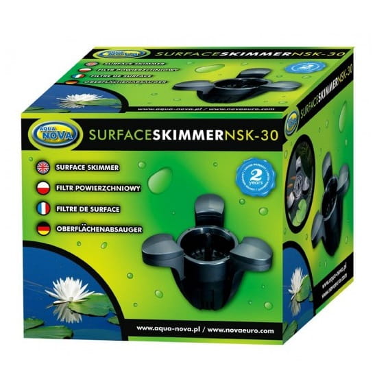 Skimmer powierzchniowy do oczka wodnego NSK-30 2500l/h + gratisy